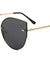 Rimless Cat Eye Fashion Wholesale Sunglasses