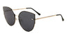 Rimless Cat Eye Fashion Wholesale Sunglasses