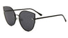 Rimless Cat Eye Fashion Wholesale Sunglasses