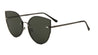 Rimless Cat Eye Fashion Wholesale Sunglasses