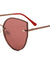Rimless Cat Eye Fashion Wholesale Sunglasses