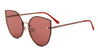 Rimless Cat Eye Fashion Wholesale Sunglasses