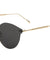 Rimless Solid One Piece Retro Color Mirror Bulk Sunglasses