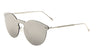 Rimless Solid One Piece Retro Color Mirror Bulk Sunglasses