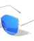 Frosted Bottom Lens Geometric Fashion Cat Eye Wholesale Sunglasses