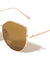 Frosted Bottom Lens Geometric Fashion Cat Eye Wholesale Sunglasses