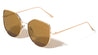 Frosted Bottom Lens Geometric Fashion Cat Eye Wholesale Sunglasses