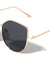 Frosted Bottom Lens Geometric Fashion Cat Eye Wholesale Sunglasses