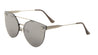 Rimless Retro Style Flat Color Mirror Bulk Sunglasses