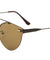 Rimless Retro Style Flat Color Mirror Bulk Sunglasses