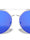 Flat Top Spring Hinge Mirrored Cat Eye Wholesale Sunglasses