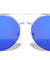 Flat Top Spring Hinge Mirrored Cat Eye Wholesale Sunglasses