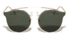 Retro Style Color Mirror Aviators Wholesale Sunglasses