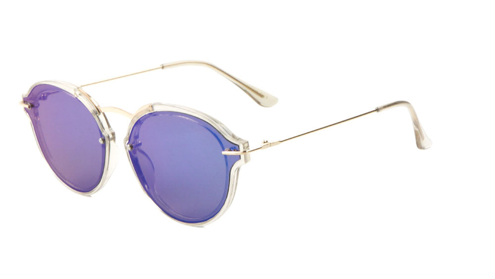 Retro Bridgeless Keyhole Fashion Wholesale Sunglasses