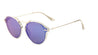 Retro Bridgeless Keyhole Fashion Wholesale Sunglasses