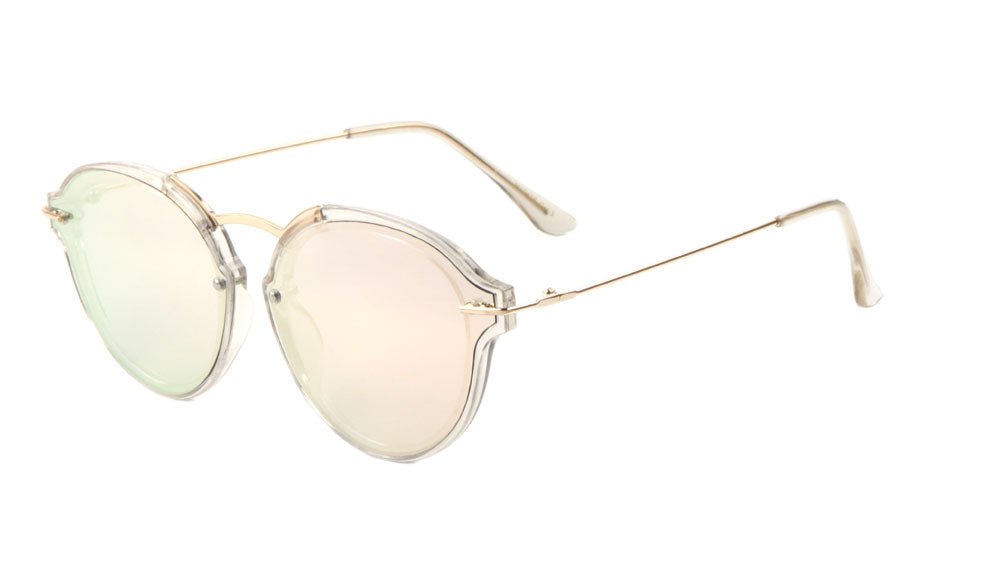 Retro Bridgeless Keyhole Fashion Wholesale Sunglasses