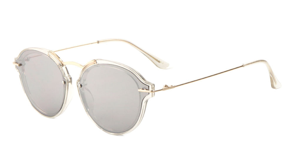 Retro Bridgeless Keyhole Fashion Wholesale Sunglasses