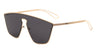 Relief Solid One Piece Lens Fashion Wholesale Sunglasses