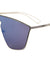 Relief Solid One Piece Lens Fashion Wholesale Sunglasses