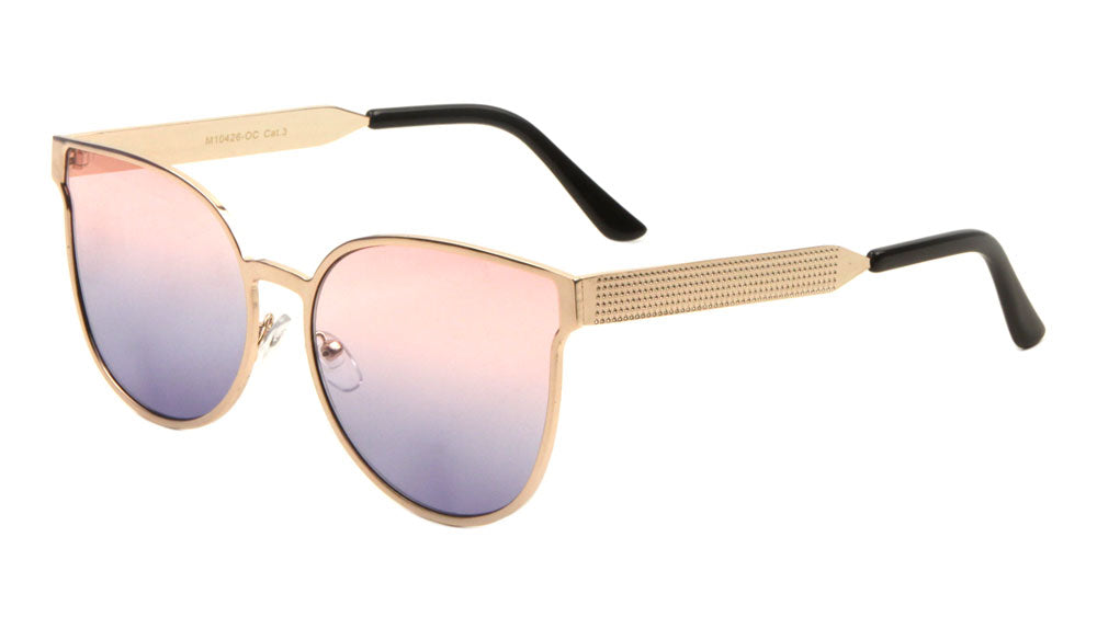 Retro Oceanic Color Lens Wholesale Bulk Sunglasses
