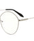 Rimless Rounded Cat Eye Clear Lens Wholesale Bulk Glasses