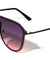 Rimless Solid One Piece Keyhole Nose Oceanic Color Wholesale Bulk Sunglasses
