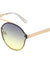 Rimless Bridgeless Oceanic Color Wholesale Bulk Sunglasses