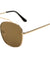 Squared Aviators Color Mirror Wholesale Bulk Sunglasses