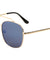 Squared Aviators Color Mirror Wholesale Bulk Sunglasses