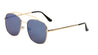 Squared Aviators Color Mirror Wholesale Bulk Sunglasses