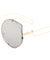 Rimless Cat Eye Color Mirror Fashion Wholesale Sunglasses