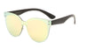 Rimless Solid One Piece Color Mirror Wholesale Bulk Sunglasses
