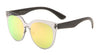 Rimless Solid One Piece Color Mirror Wholesale Bulk Sunglasses