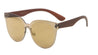 Rimless Solid One Piece Color Mirror Wholesale Bulk Sunglasses