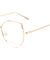Retro Bottom Shield Clear Lens Wholesale Bulk Glasses