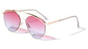 Rounded Oceanic Color Aviators Wholesale Sunglasses