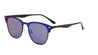 Rimless Retro Solid One Piece Lens Wholesale Bulk Sunglasses