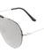 Rimless Solid One Piece Beaded Top Bar Color Mirror Lens Wholesale Sunglasses