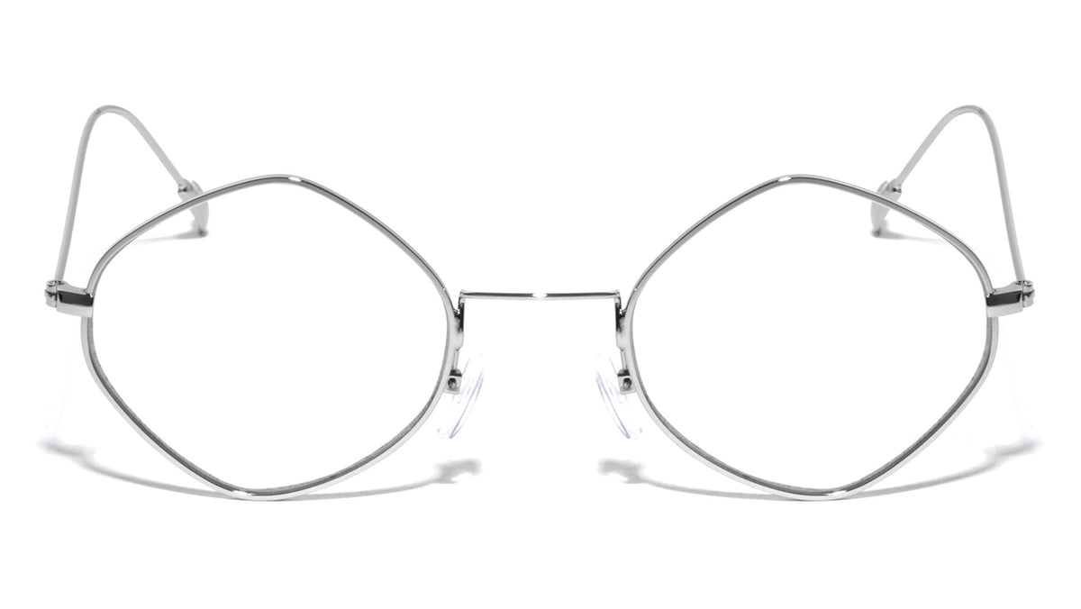 Thin Diamond Clear Lens Wholesale Bulk Glasses