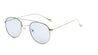 Rounded Color Lens Aviators Wholesale Bulk Sunglasses