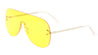 Rimless Solid One Piece Color Lens Wholesale Bulk Sunglasses