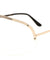 Rimless Solid One Piece Studded Clear Lens Wholesale Bulk Glasses