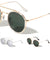 Round Fashion Aviators Wholesale Bulk Sunglasses