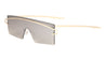 Rimless Solid One Piece Color Mirror Wholesale Bulk Sunglasses