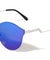Modern Relief One Piece Color Mirror Lens Bulk Sunglasses