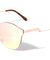 Modern Relief One Piece Color Mirror Lens Bulk Sunglasses