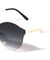 Modern Relief One Piece Color Mirror Lens Bulk Sunglasses