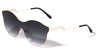 Modern Relief One Piece Color Mirror Lens Bulk Sunglasses