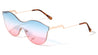 Modern Relief One Piece Oceanic Color Lens Bulk Sunglasses