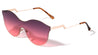Modern Relief One Piece Oceanic Color Lens Bulk Sunglasses